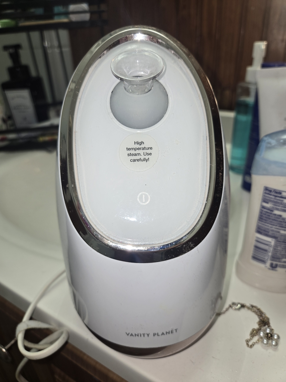 Vanity Planet White Facial Steamer for Home Spa